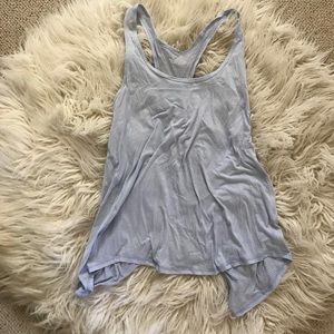 Lululemon light blue workout tank